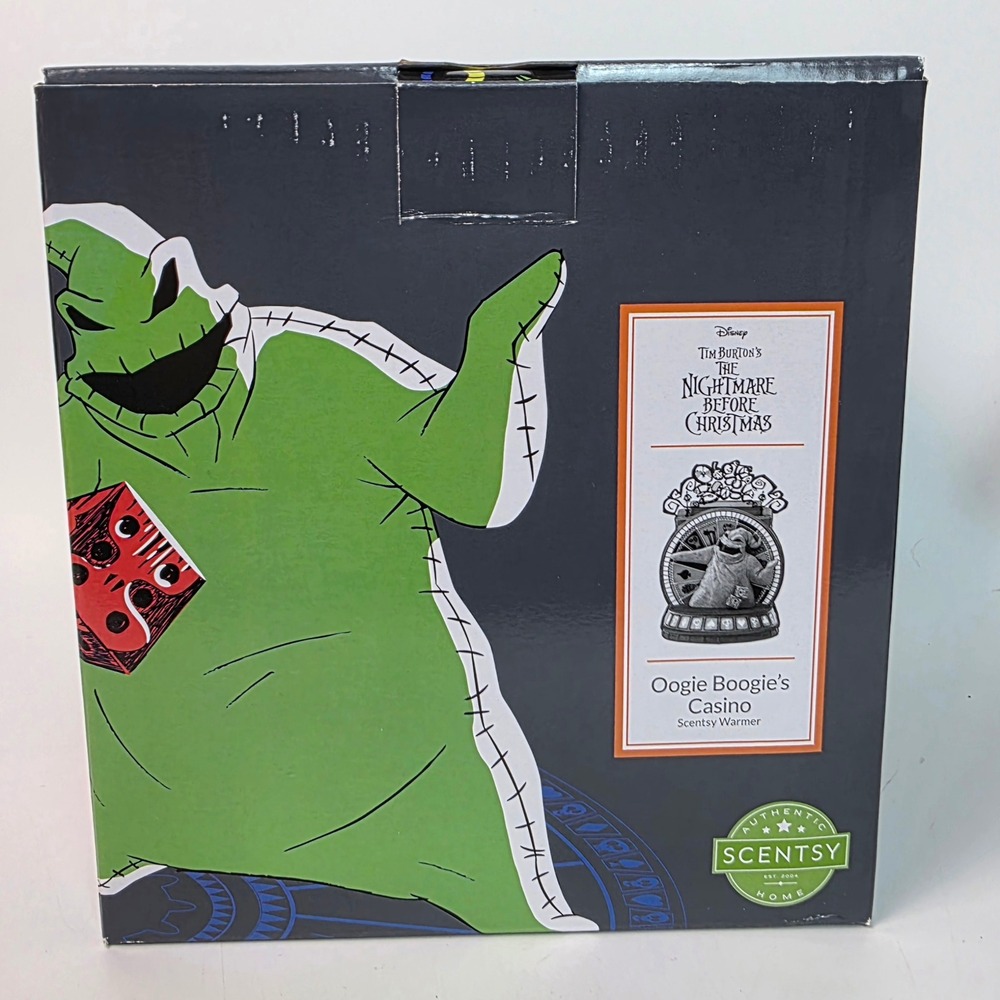 Disney Nightmare Before Christmas Oogie Boogie's Casino Scentsy Warmer New